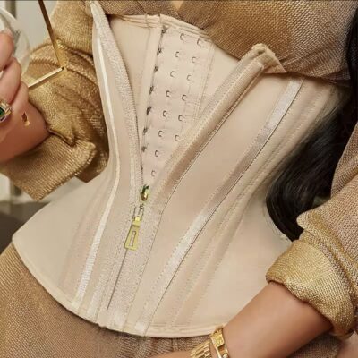 Double compression waist trainer columbian faja