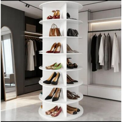 8 Tier Rotating Shoe Rack